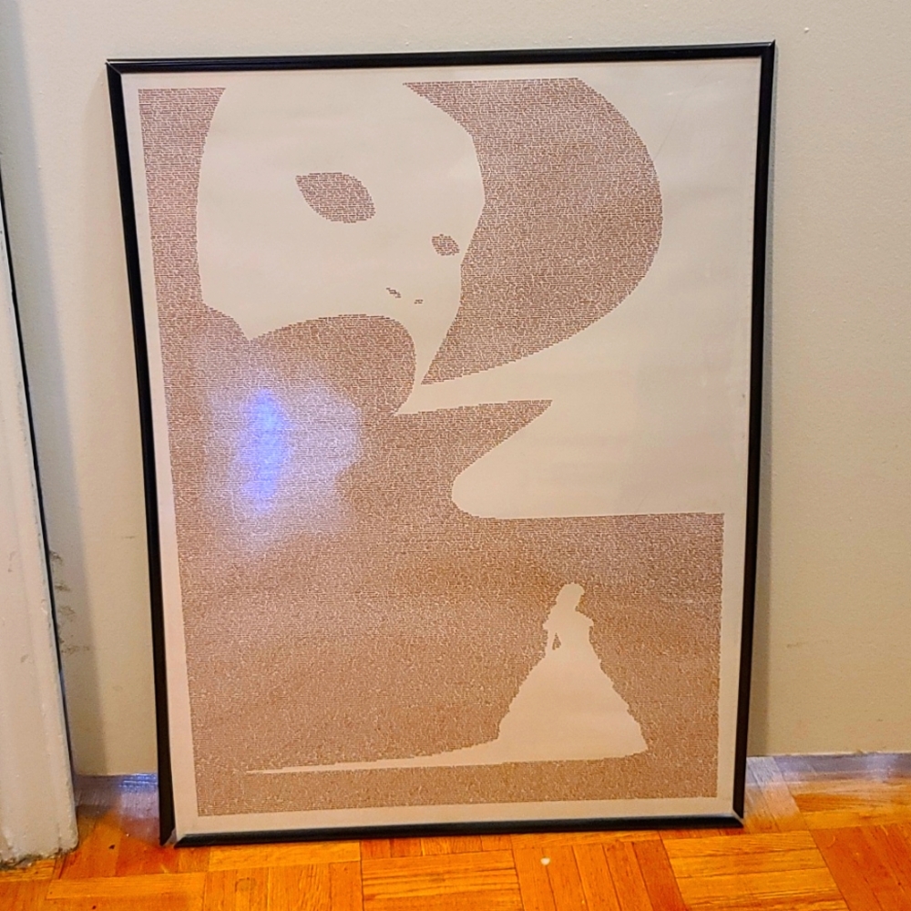 2/$15! Litographs Phantom of the Opera word art poster